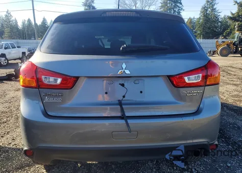 2015 Mitsubishi Outlander Sport Es из США, поврежденный, VIN 4A4AP3AU6FE029929